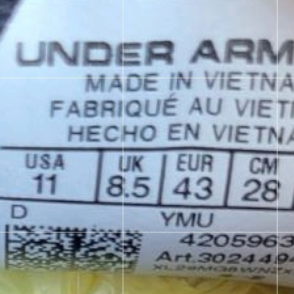 Under Armour Charged Escape 3 Athletic Run Tennis Shoe Sneaker Black Women 11 D - Picture 8 of 10